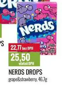 Ratio NERDS DROPS 46,7g nabídka