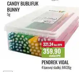 Ratio PENDREK VIDAL 64X26g nabídka
