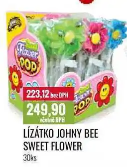 Ratio LÍZÁTKO JOHNY BEE SWEET FLOWER 30ks nabídka