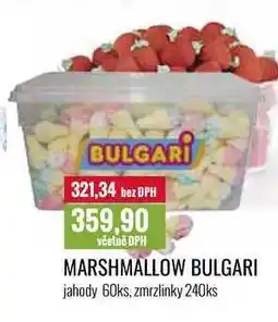 Ratio MARSHMALLOW BULGARI jahody 60ks, zmrzlinky 240ks nabídka