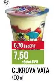 Ratio CUKROVÁ VATA 400ml nabídka