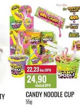 Ratio CANDY NOODLE CUP 55g nabídka