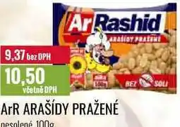Ratio ArR ARAŠÍDY PRAŽENÉ nesolené 100g nabídka