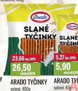 Ratio ARADO TYČINKY solené, 400g nabídka