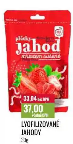 Ratio LYOFILIZOVANÉ JAHODY 30g nabídka