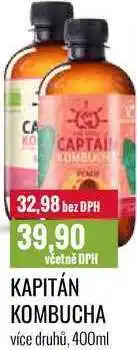 Ratio KAPITÁN KOMBUCHA 400ml nabídka