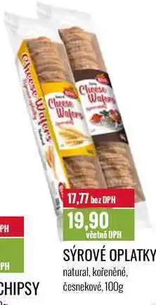 Ratio SÝROVÉ OPLATKY 100g nabídka