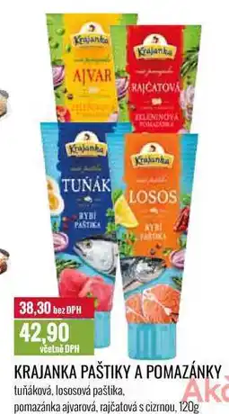 Ratio KRAJANKA PAŠTIKY A POMAZÁNKY 120g nabídka