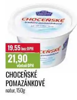 Ratio CHOCEŇSKÉ POMAZÁNKOVÉ natur, 150g nabídka