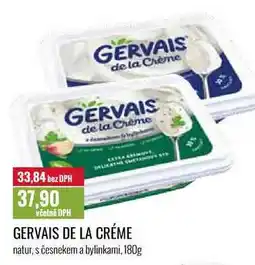 Ratio GERVAIS DE LA CRÉME 180g nabídka
