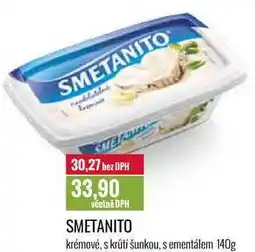 Ratio SMETANITO 140g nabídka