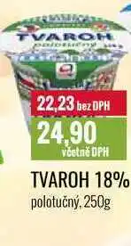 Ratio TVAROH 18% polotučný 250g nabídka
