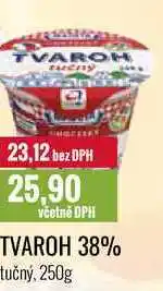 Ratio TVAROH 38% tučný, 250g nabídka