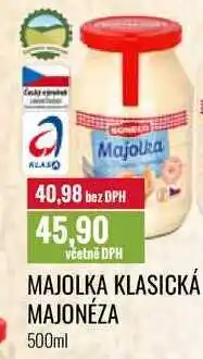 Ratio MAJOLKA KLASICKÁ MAJONÉZA 500ml nabídka