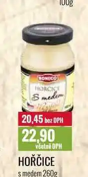 Ratio HOŘČICE s medem 260g nabídka