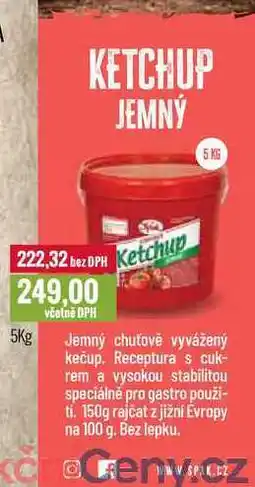Ratio KETCHUP JEMNÝ 5 KG nabídka