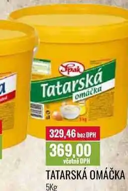 Ratio TATARSKÁ OMÁČKA 5Kg nabídka