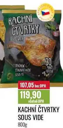 Ratio KACHNÍ ČTVRTKY SOUS VIDE 800g nabídka