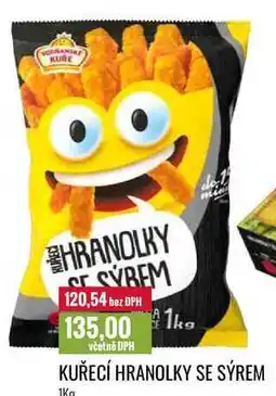 Ratio KUŘECÍ HRANOLKY SE SÝREM 1Kg nabídka