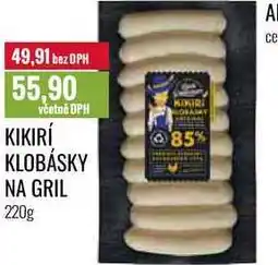 Ratio KIKIRÍ KLOBÁSKY NA GRIL 220g nabídka