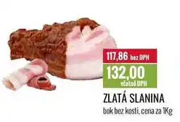 Ratio ZLATÁ SLANINA bok bez kosti, cena za 1Kg nabídka