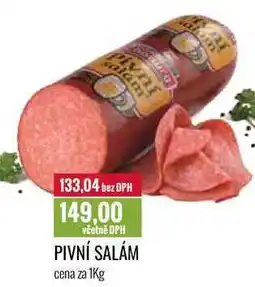 Ratio PIVNÍ SALÁM cena za 1Kg nabídka