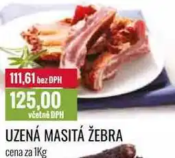 Ratio UZENÁ MASITÁ ŽEBRA cena za 1Kg nabídka