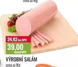 Ratio VÝROBNÍ SALÁM cena za 1Kg nabídka