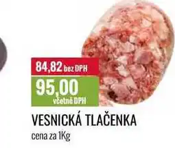 Ratio VESNICKÁ TLAČENKA cena za 1Kg nabídka