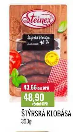 Ratio ŠTÝRSKÁ KLOBÁSA 300g nabídka