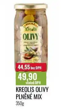 Ratio KREOLIS OLIVY PLNĚNÉ MIX 350g nabídka