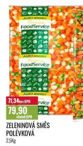 Ratio ZELENINOVÁ SMĚS POLÉVKOVÁ 2,5Kg nabídka