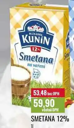 Ratio SMETANA 12% 1l nabídka