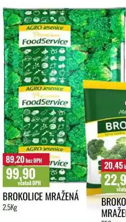Ratio BROKOLICE MRAŽENÁ 2,5Kg nabídka