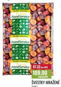 Ratio ŠVESTKY MRAŽENÉ 2,5kg nabídka