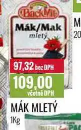 Ratio MÁK MLETÝ 1Kg nabídka