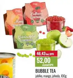 Ratio BUBBLE TEA 100g nabídka