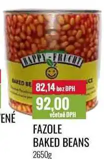 Ratio FAZOLE BAKED BEANS 2650g nabídka