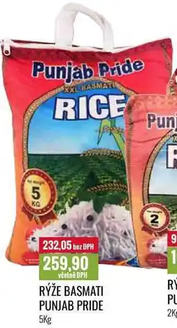 Ratio RÝŽE BASMATI PUNJAB PRIDE 5Kg nabídka