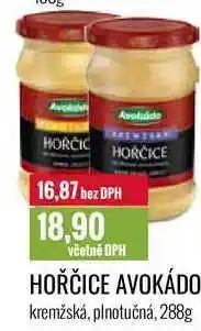 Ratio HOŘČICE AVOKÁDO kremžská, plnotučná, 288g nabídka