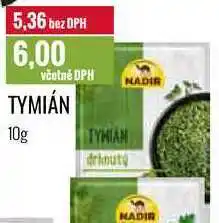 Ratio TYMIÁN 10g nabídka