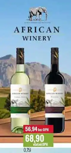 Ratio AFRICAN WINERY 0,75l nabídka