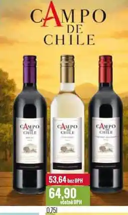 Ratio CAMPO DE CHILE 0,75l nabídka