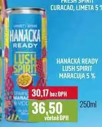 Ratio HANÁCKÁ READY LUSH SPIRIT MARACUJA 5% 250ml nabídka
