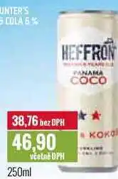 Ratio HEFFRON PANAMA COCO 6% 250ml nabídka