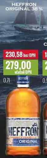 Ratio HEFFRON ORIGINAL 38% 0,7l nabídka