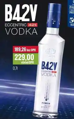 Ratio B42V ECCENTRIC 42% VODKA 0,7l nabídka
