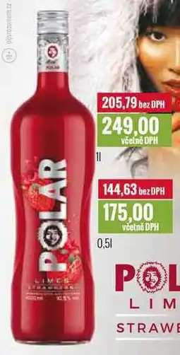 Ratio Polar Limes Strawberry 10.5% 1l nabídka