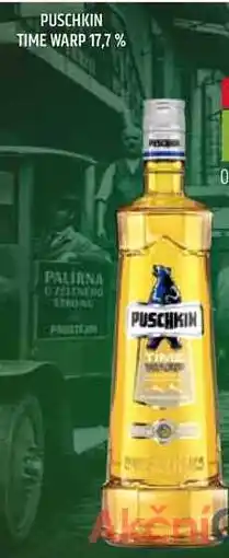 Ratio PUSCHKIN TIME WARP 17,7% 0,7l nabídka