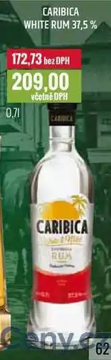 Ratio CARIBICA WHITE RUM 37,5% 0,7l nabídka